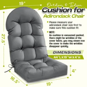 adirondack chair cushion 2