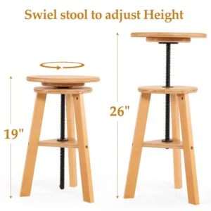 adjustable artist stool 3