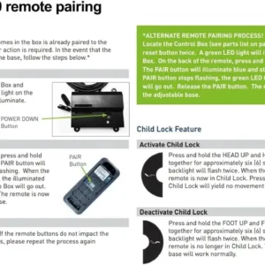 adjustable bed remote 3