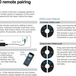 adjustable bed remote 4