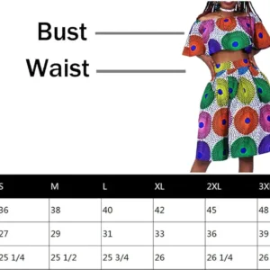 african print skirt set 4