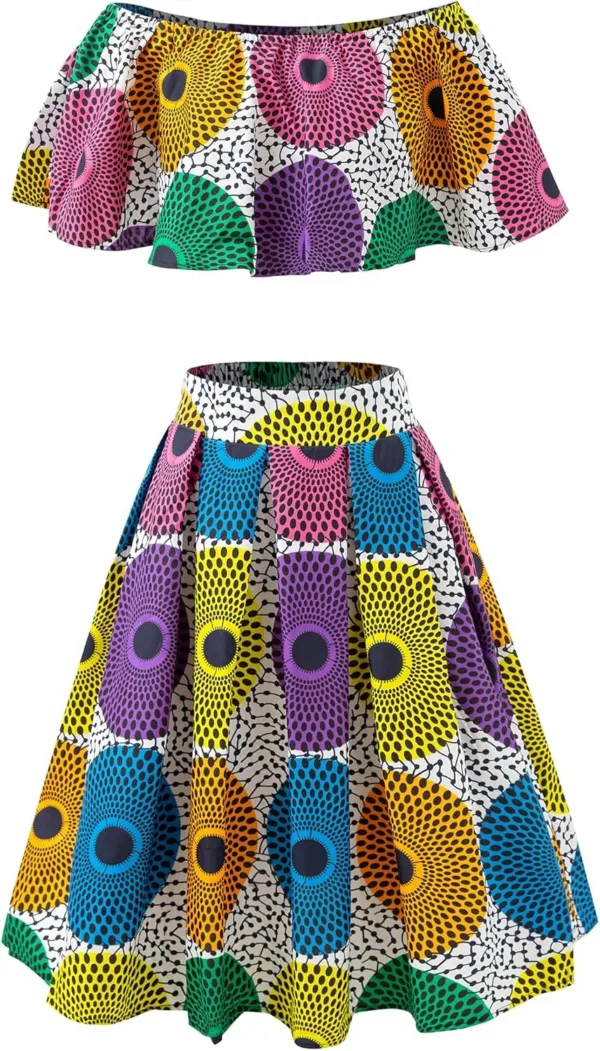 african print skirt set 6