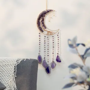 agate moon dream catcher 1