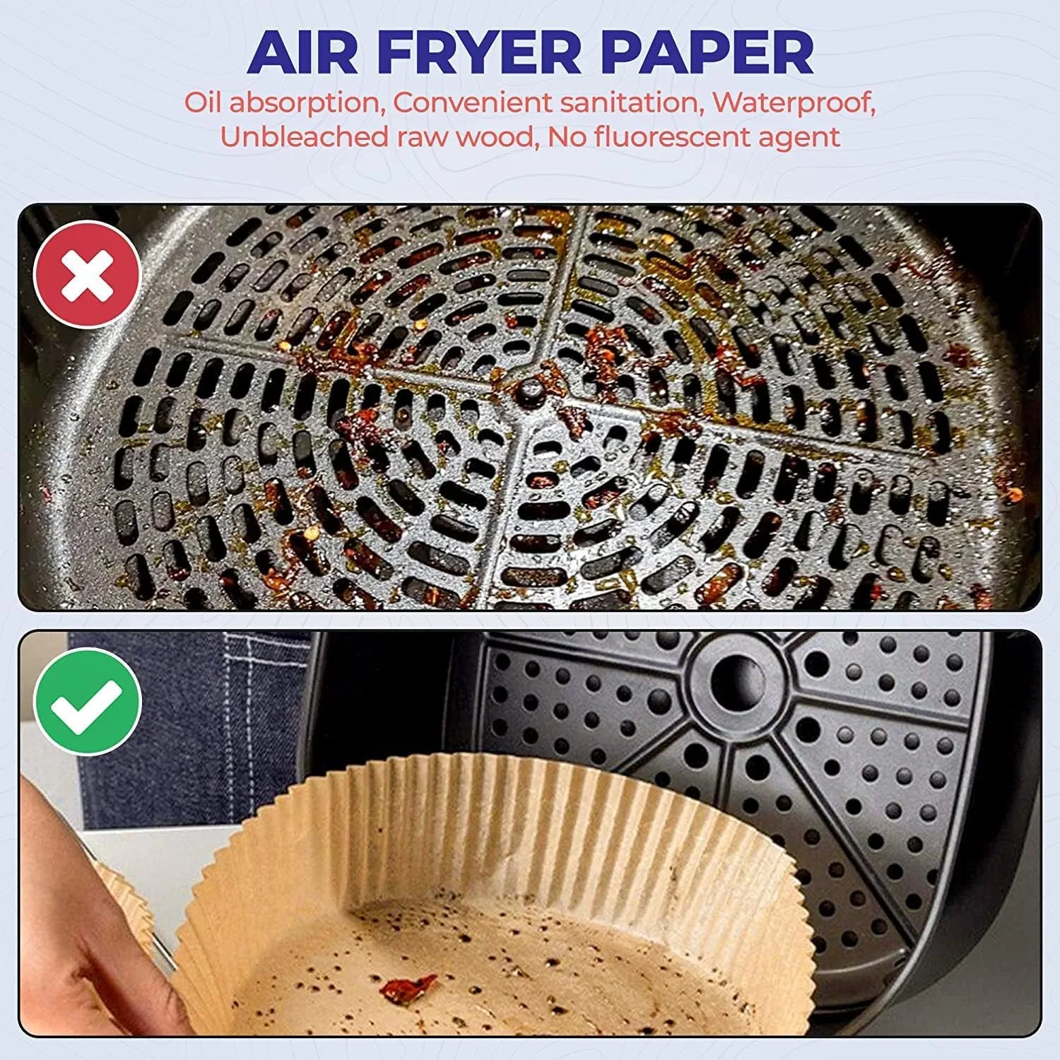 air fryer liners paper 4