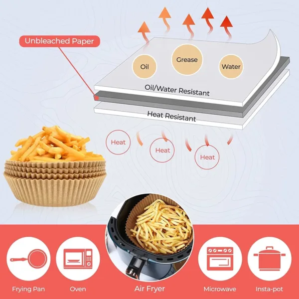 air fryer liners paper 6