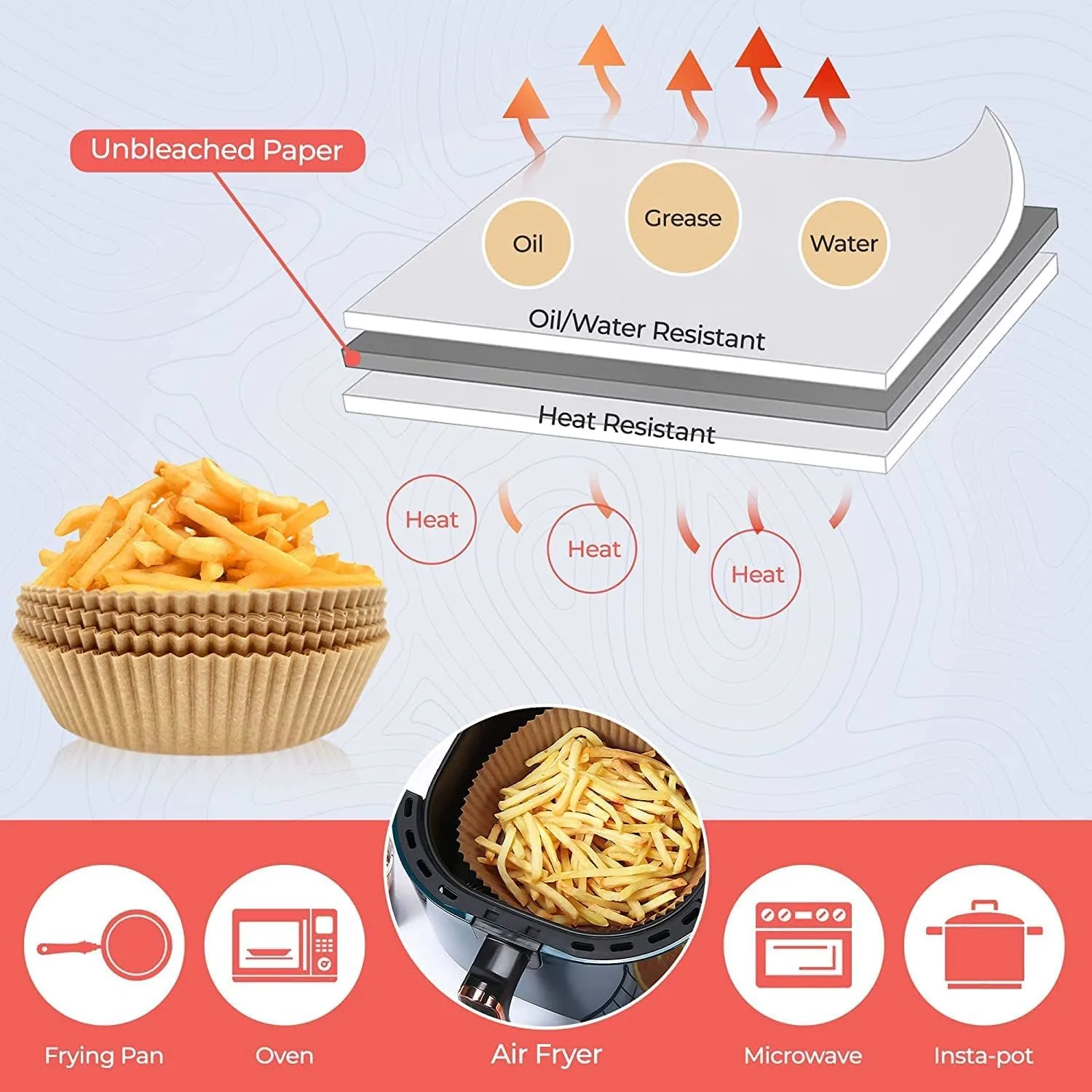 air fryer liners paper 6