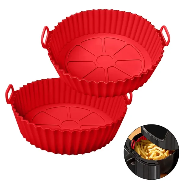 air fryer silicone pot 1