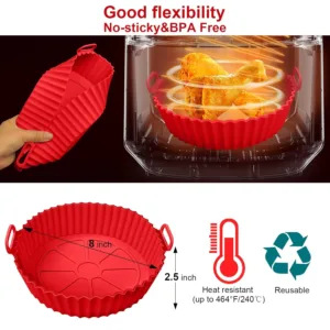 air fryer silicone pot 2