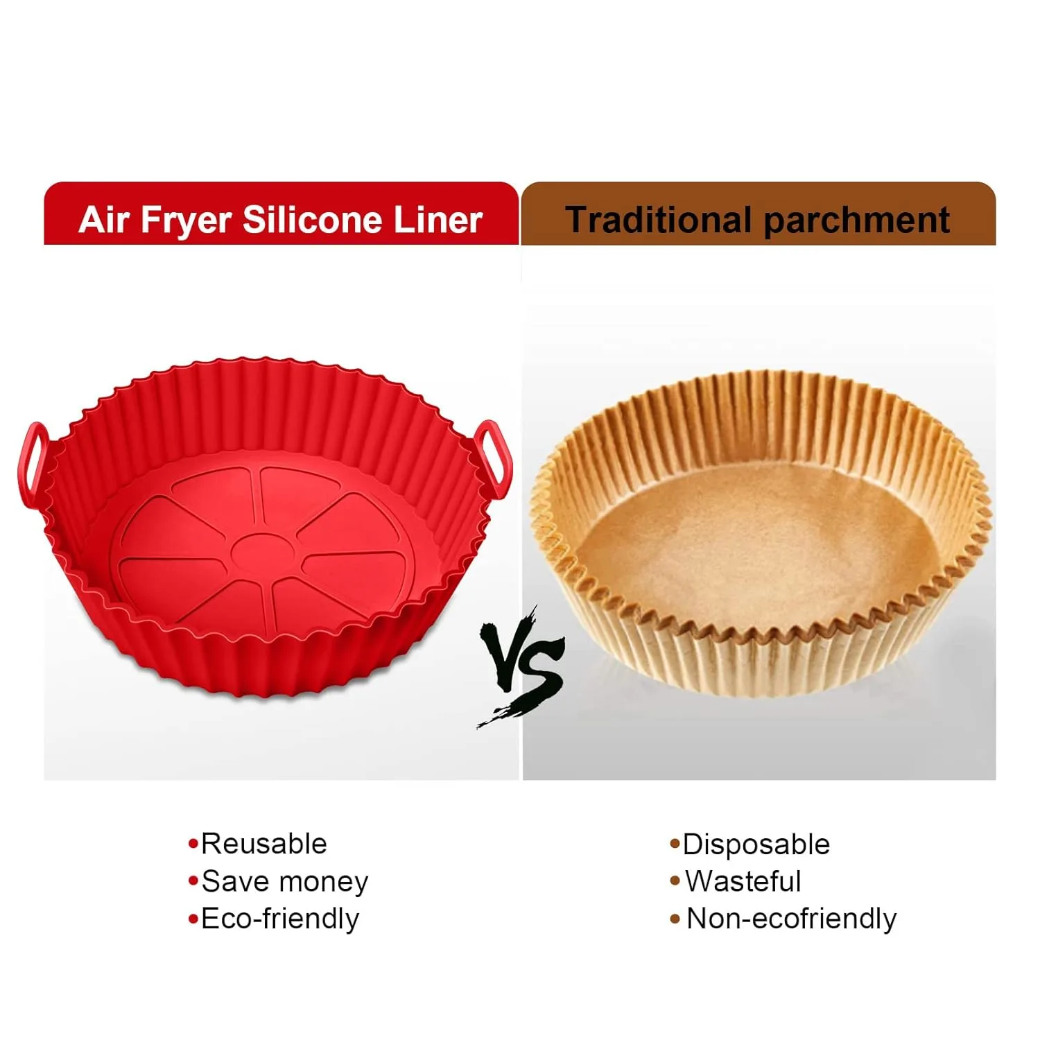 air fryer silicone pot 6