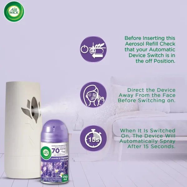 air wick freshmatic lavender 6