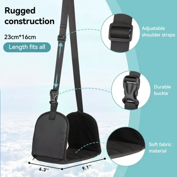 airplane footrest portable 2