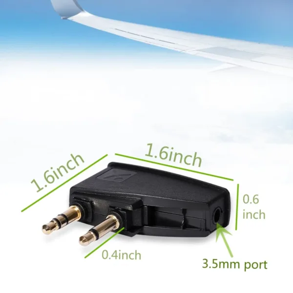 airplane headphone adapter 2