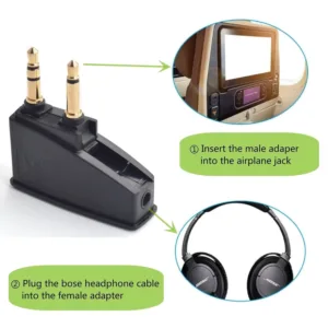 airplane headphone adapter 4