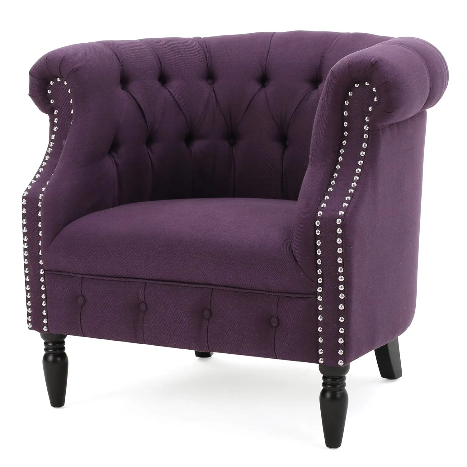 akira plum club chair 4