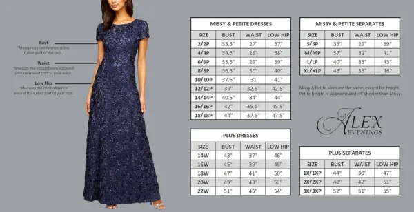 alex evenings lace gown 5