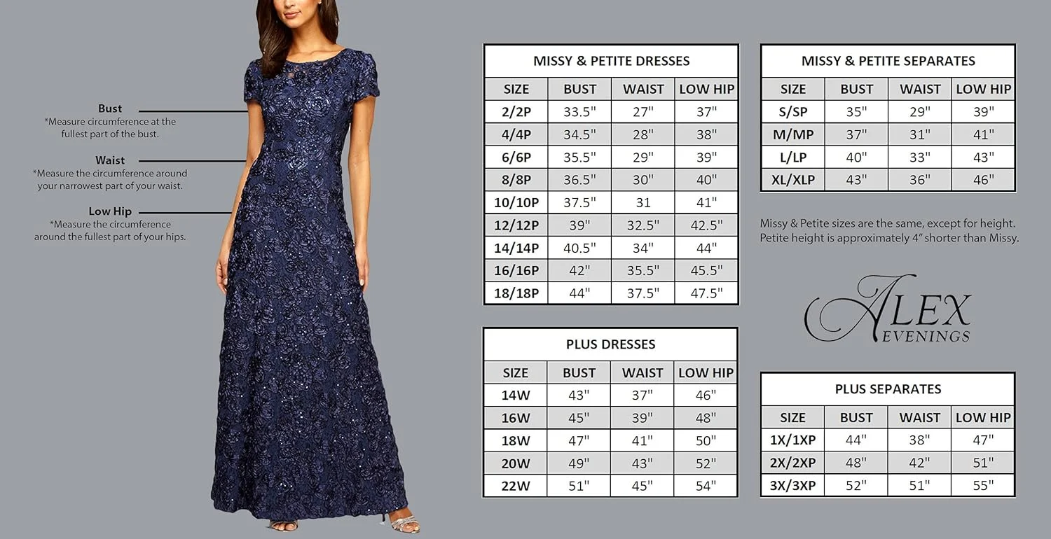 alex evenings lace gown 5