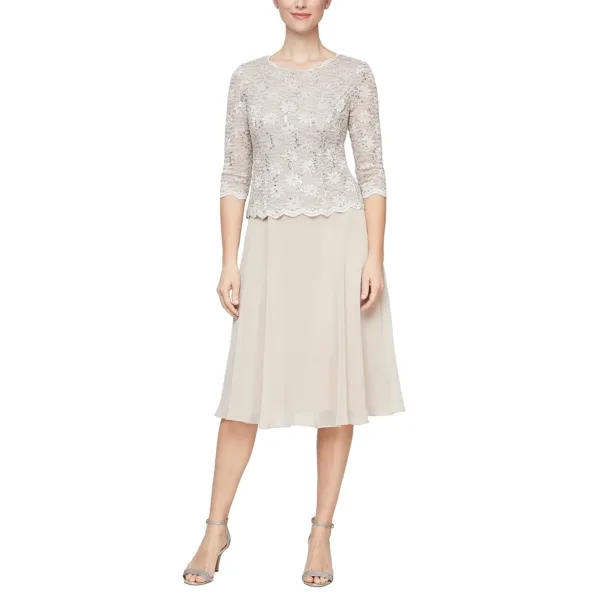 alex evenings sequin dress 6