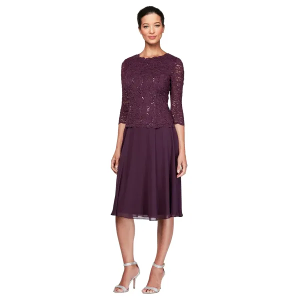 alex evenings sequin dress 7