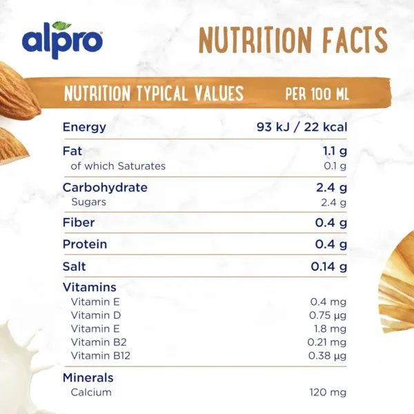 alpro almond drink 2