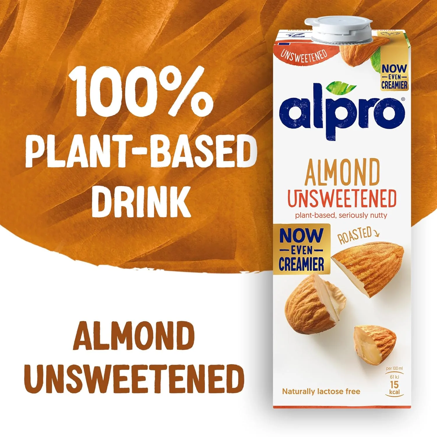 alpro almond unsweetened drink 3