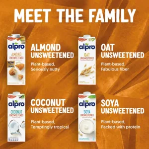 alpro almond unsweetened drink 6