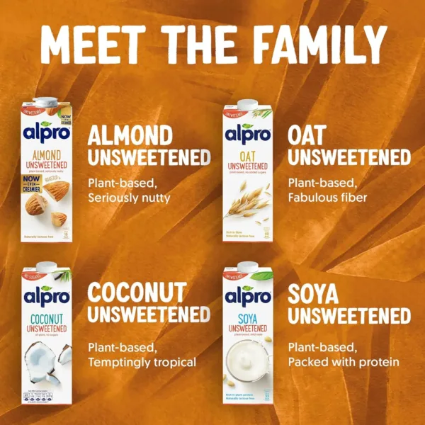 alpro almond unsweetened drink 6