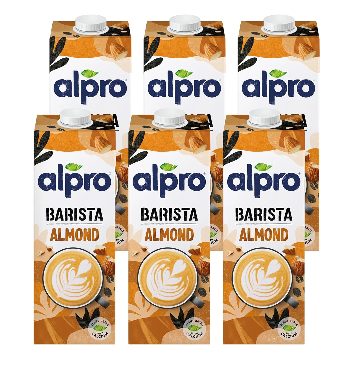 alpro barista almond milk 1