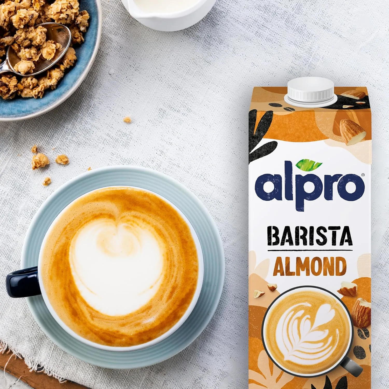 alpro barista almond milk 6