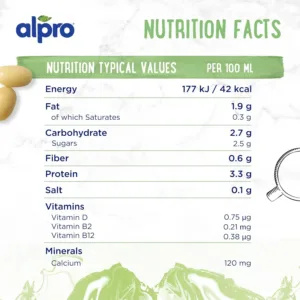 alpro barista soya drink 2