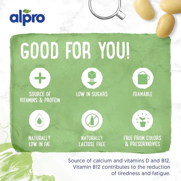 alpro barista soya drink 5
