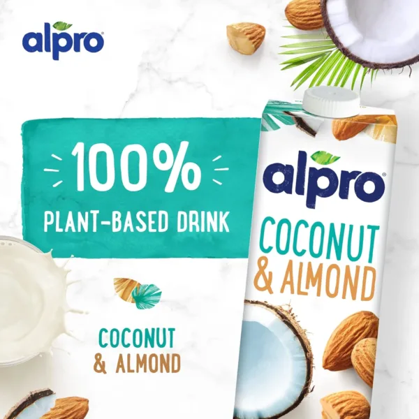 alpro coconut almond 3
