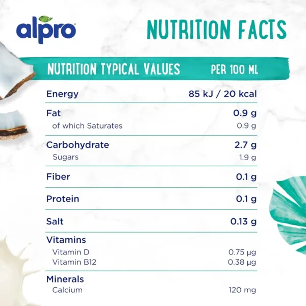 alpro coconut drink 2
