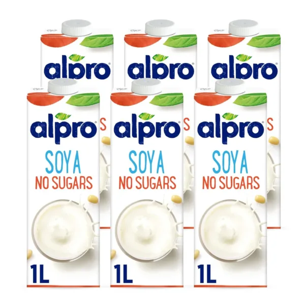 alpro soya unsweetened drink 1