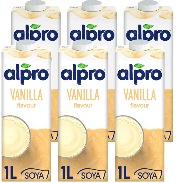 alpro soya vanilla 1