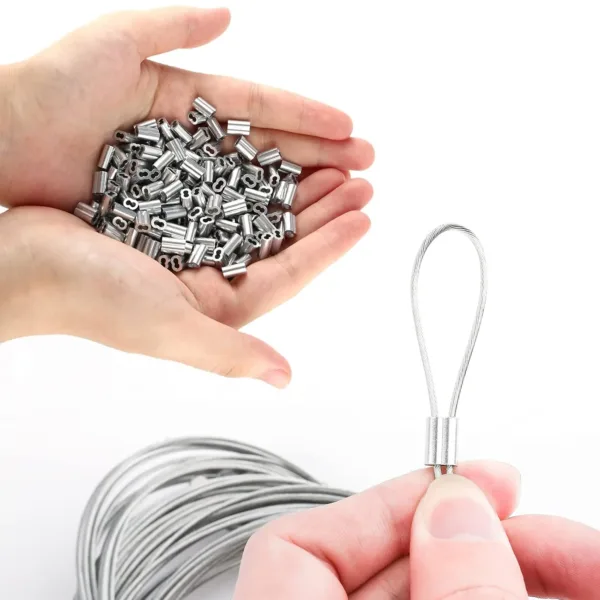 aluminum crimping loop sleeves 2