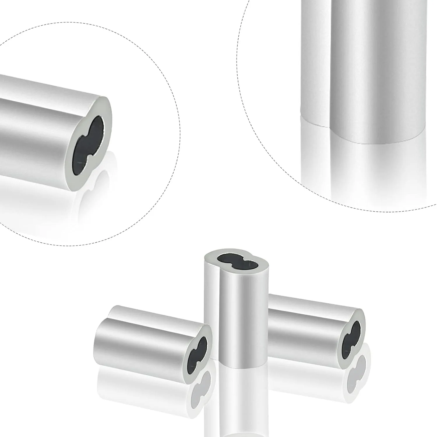 aluminum crimping loop sleeves 4