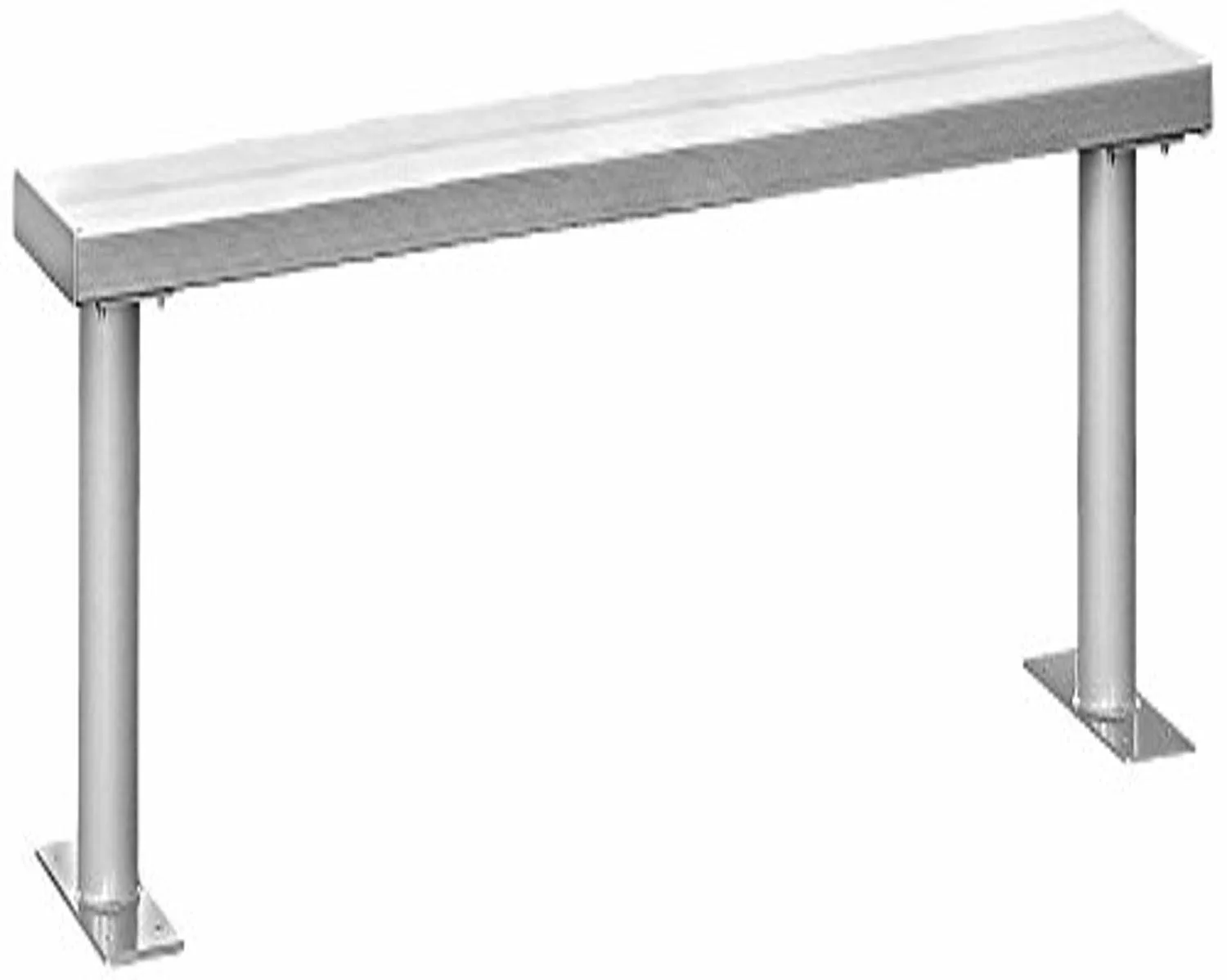 aluminum locker bench 3