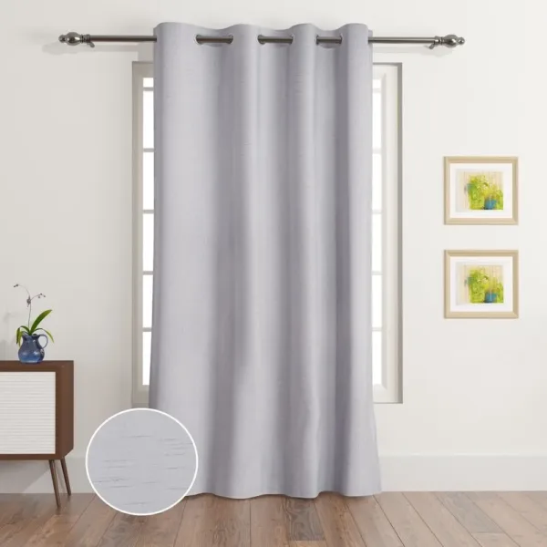 amity dupioni curtain 1