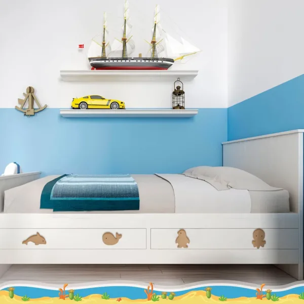 animal dresser knobs wood 6