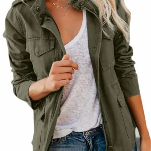 anorak jacket womens military 1