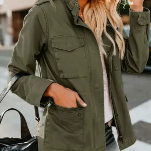 anorak jacket womens military 2