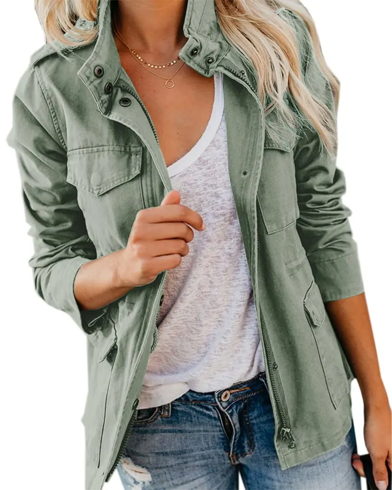 anorak jacket womens military 5