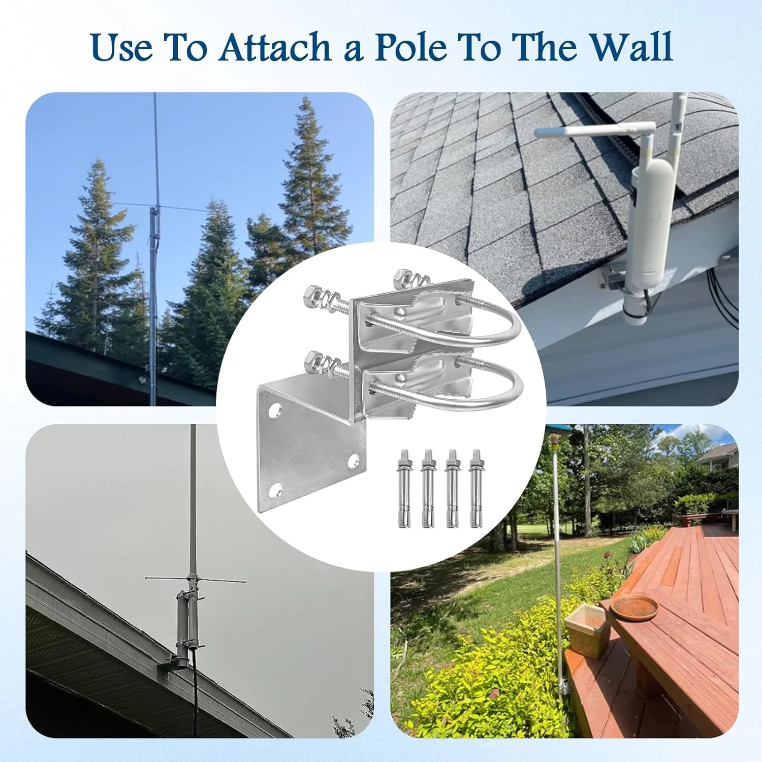 antenna pole mount 6