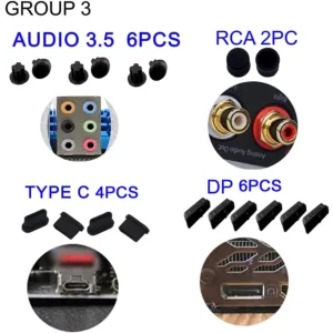 anti dust plugs laptop 5