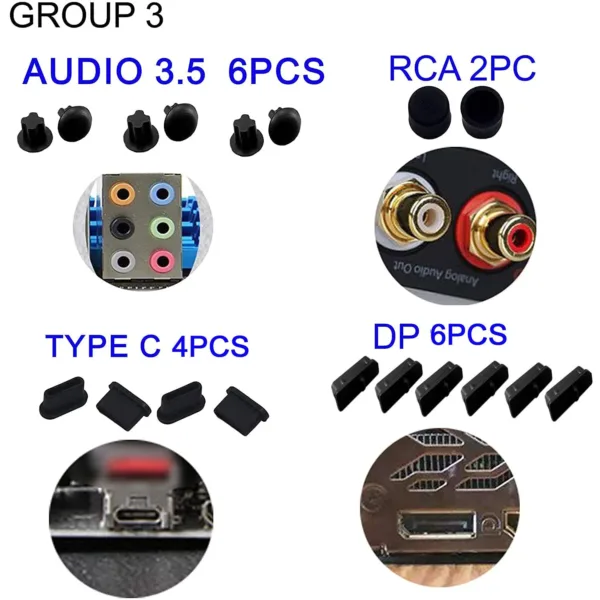 anti dust plugs laptop 5
