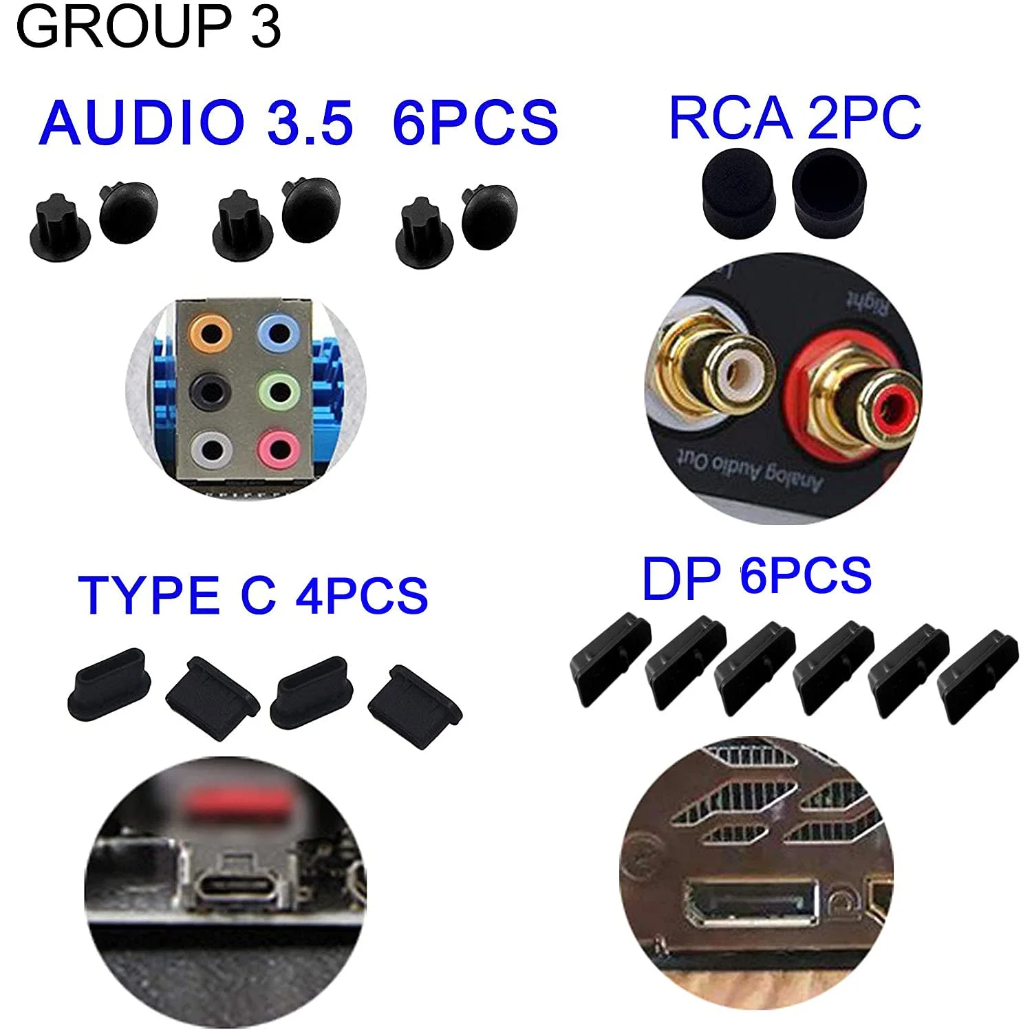 anti dust plugs laptop 5