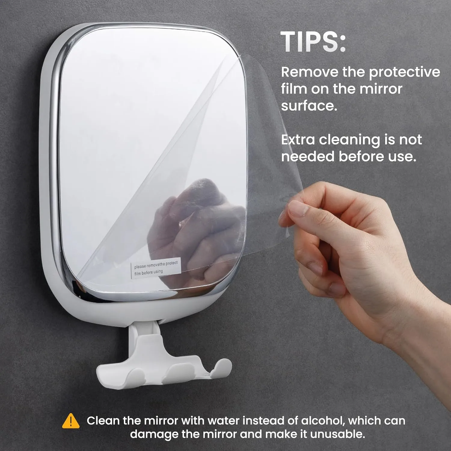 anti fog shaving mirror 7