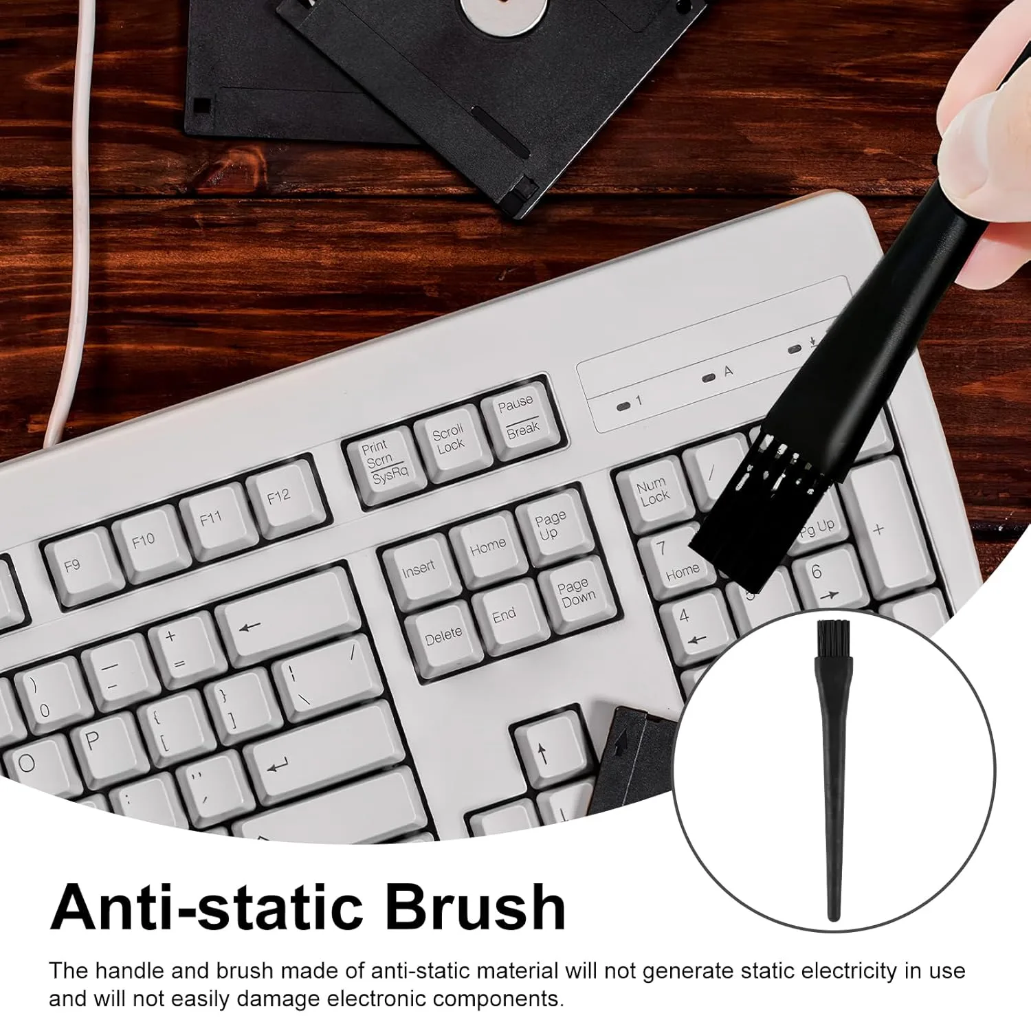 anti static brush set 4