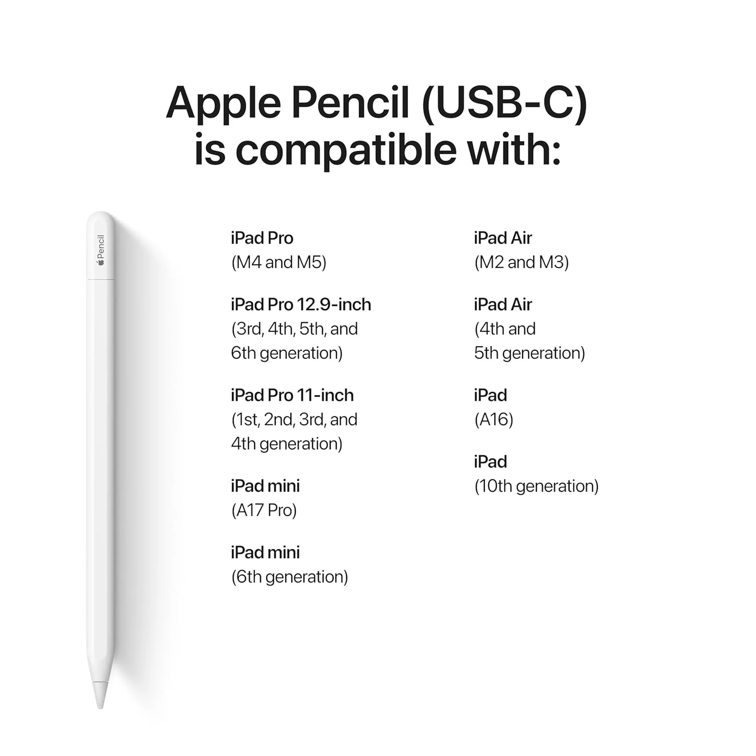 apple pencil usb c 4