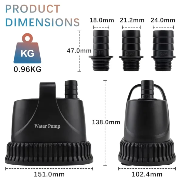 aquarium pump 2000l 4